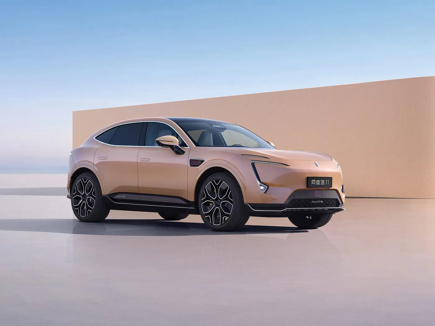 Avatr 11 Ikoranabuhanga riharanira uburebure bwa suv coupe 4wd imodoka nshya ingufu ifite moteri