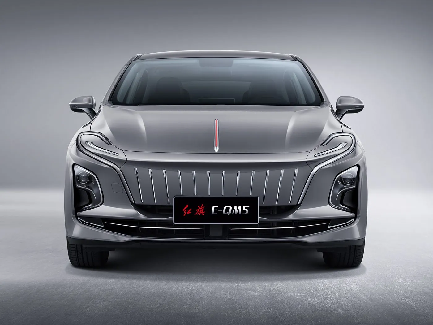 Hongqi e-qm5 Spacious Ev Sedan Imodoka ndende
