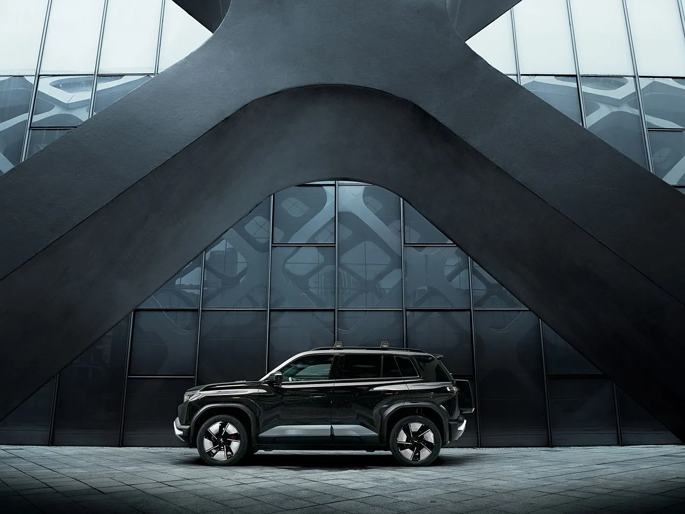 Byd Ikigereranyo cya Tiepard Titanium 3 Amashanyarazi Yera You Guhuza 501km CLTC Range, L2 Adas & AWD
