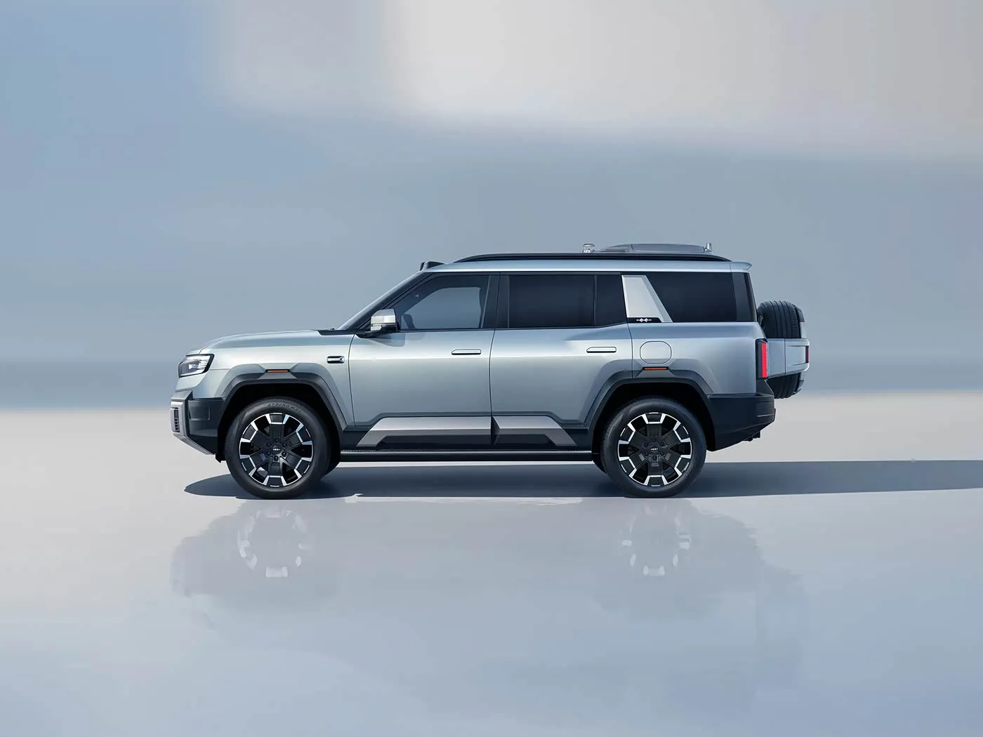 Byd Leopard 8 nziza phev suv 505hp yateye imbere kuri staf