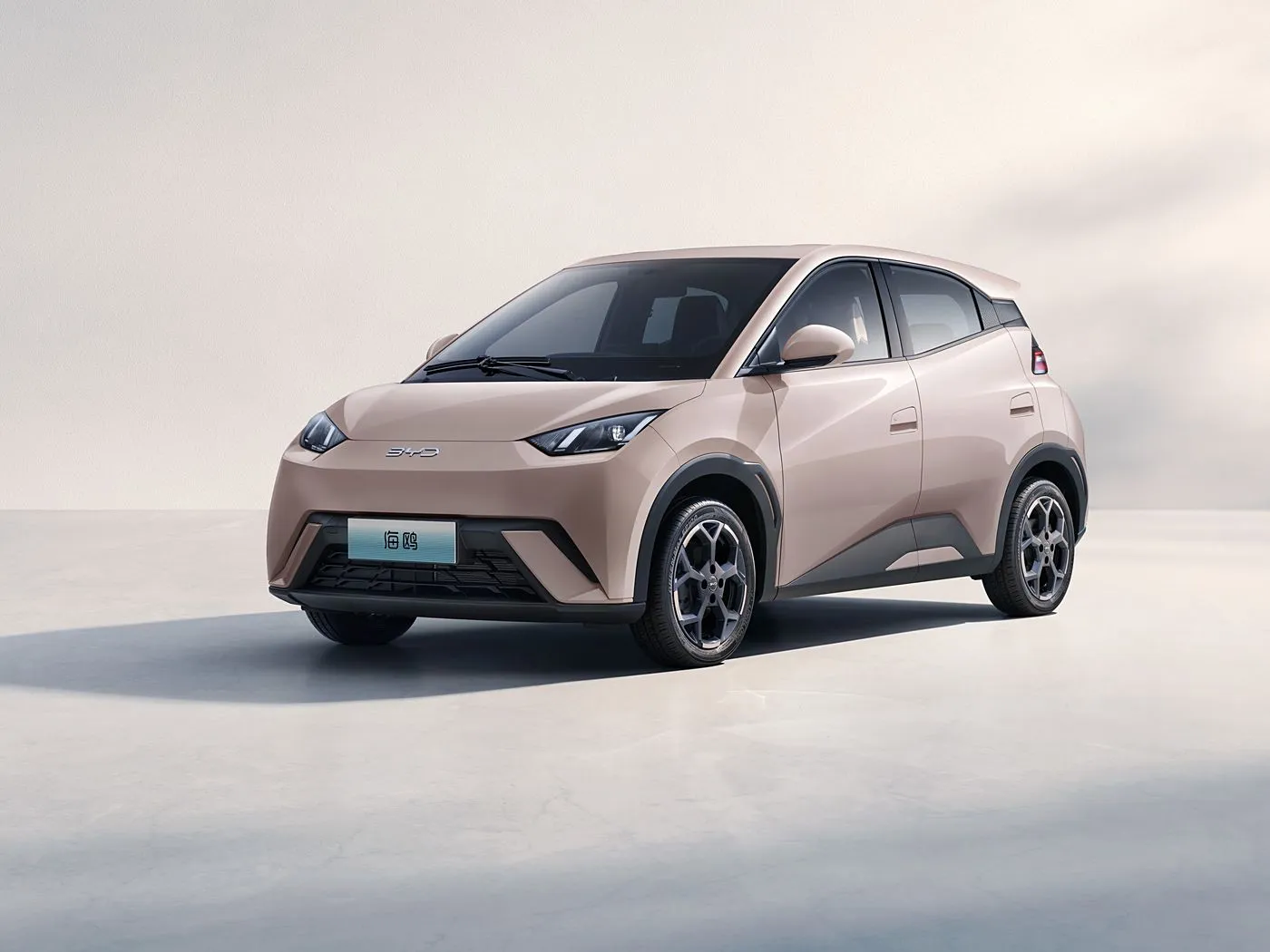 Byd Seagill Ev Hatchback Mini Smart Suv Imbere Yibiziga Imbere hamwe na kamera yinyuma yimodoka ihambiriye ingufu
