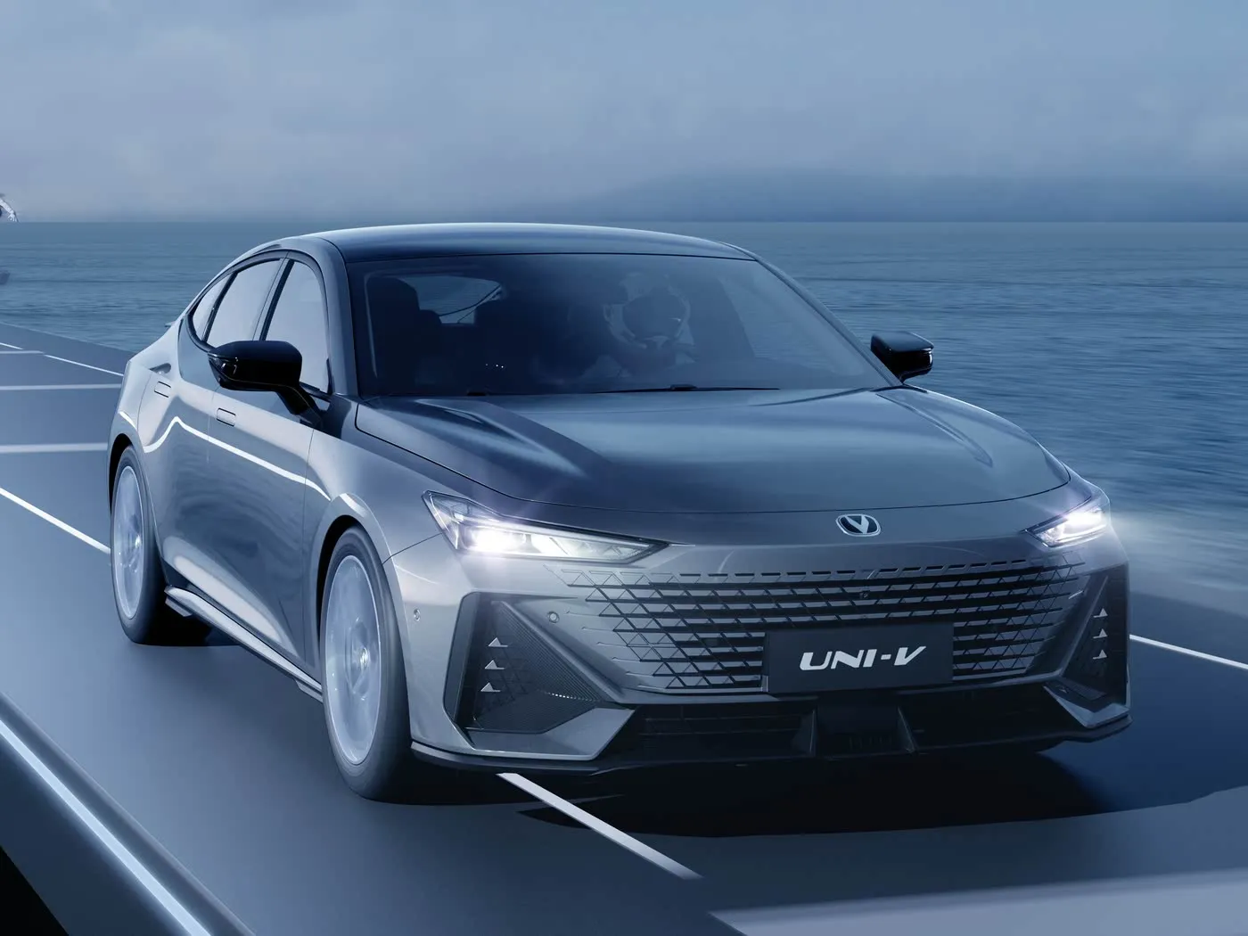 Changan Uni v Sport Edition Automatic Sedan New Fwd R18 Amapine Ac Cruiser VI Uruhu rwimbere