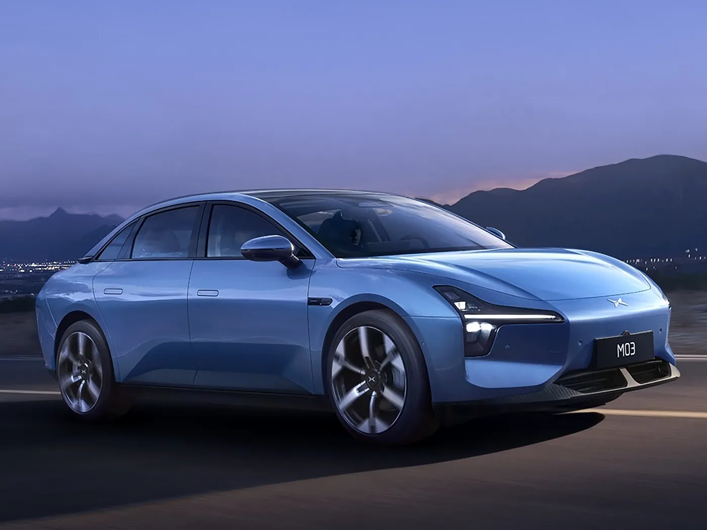 Xiaopeng 2025 Mona M03 Amashanyarazi Sedan Igihe kirekire