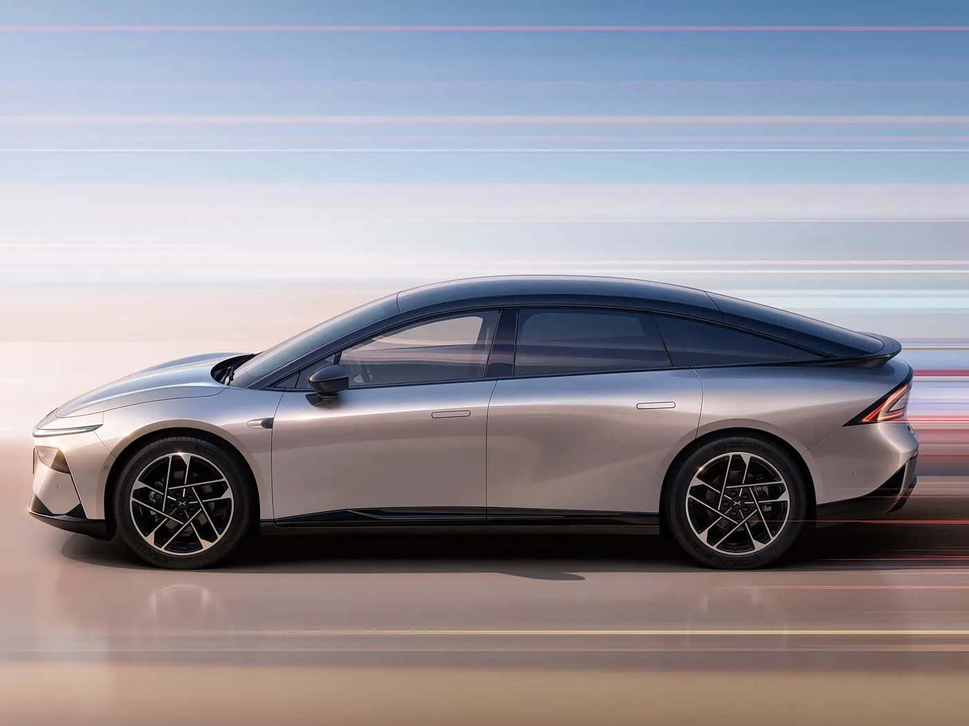 EVItion EV XPENG P7 + 5-Intebe Yera Hatchback Igishushanyo gishya gishushanyije
