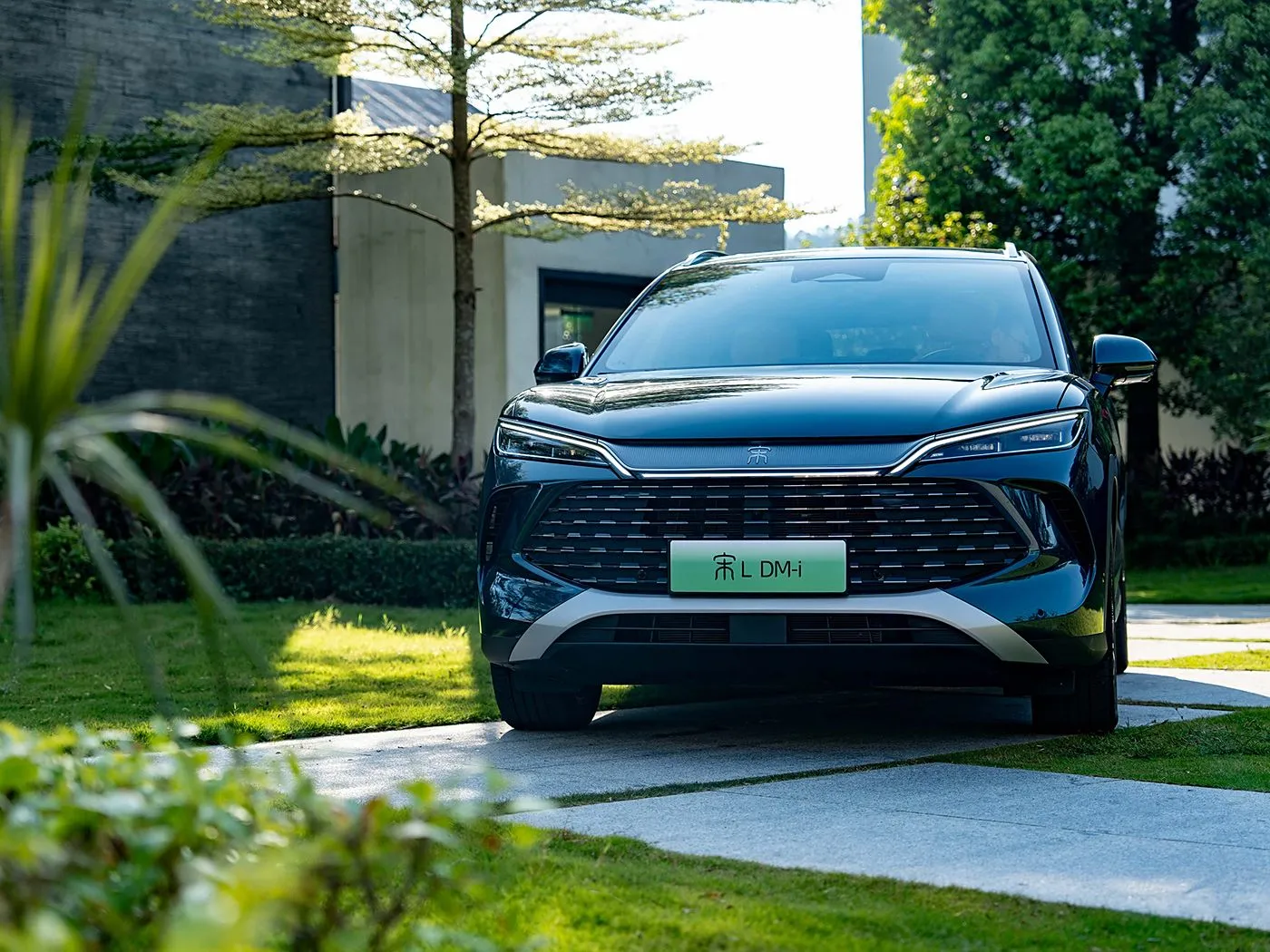 Byd Indirimbo l DM-I Compact Phev SUV Hav Range, Umuvuduko Mukuru Wihuta Ibinyabiziga Ibinyabiziga 2.0 Byashyushye 360 ° Kamera ya Panoramic