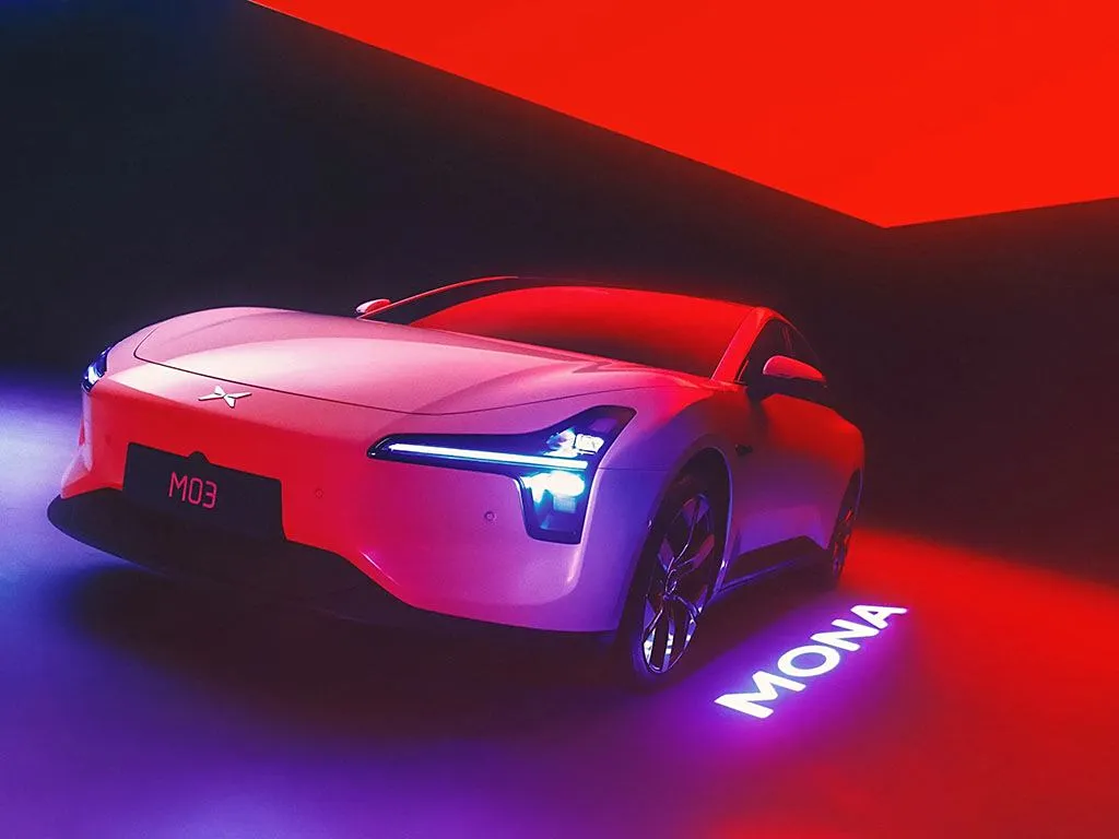 Xiaopeng 2025 Mona M03 Amashanyarazi Sedan Igihe kirekire