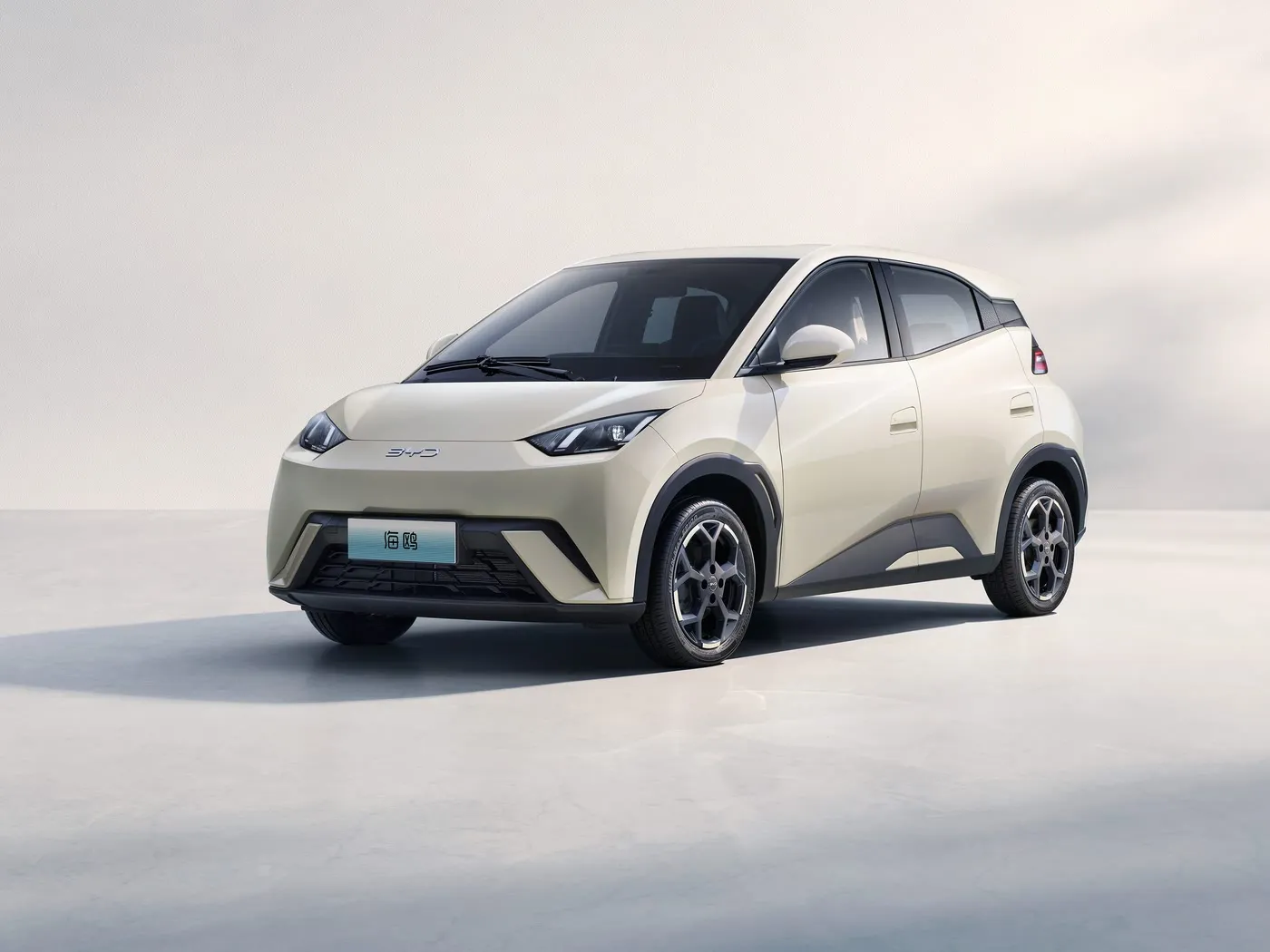 Byd Seagill Ev Hatchback Mini Smart Suv Imbere Yibiziga Imbere hamwe na kamera yinyuma yimodoka ihambiriye ingufu