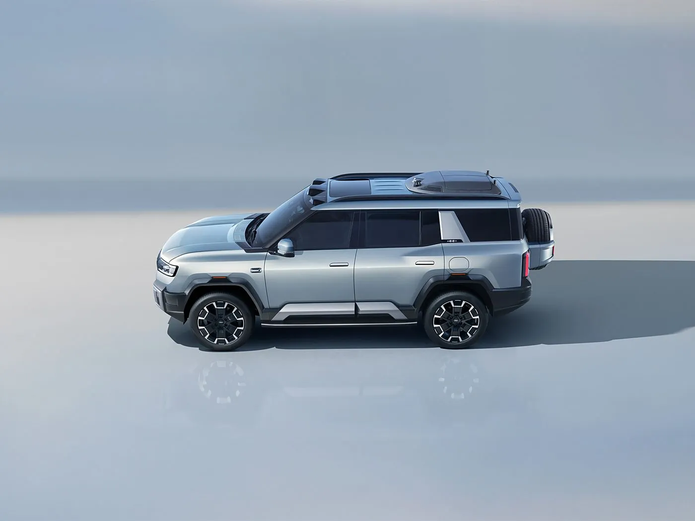 Byd Leopard 8 nziza phev suv 505hp yateye imbere kuri staf
