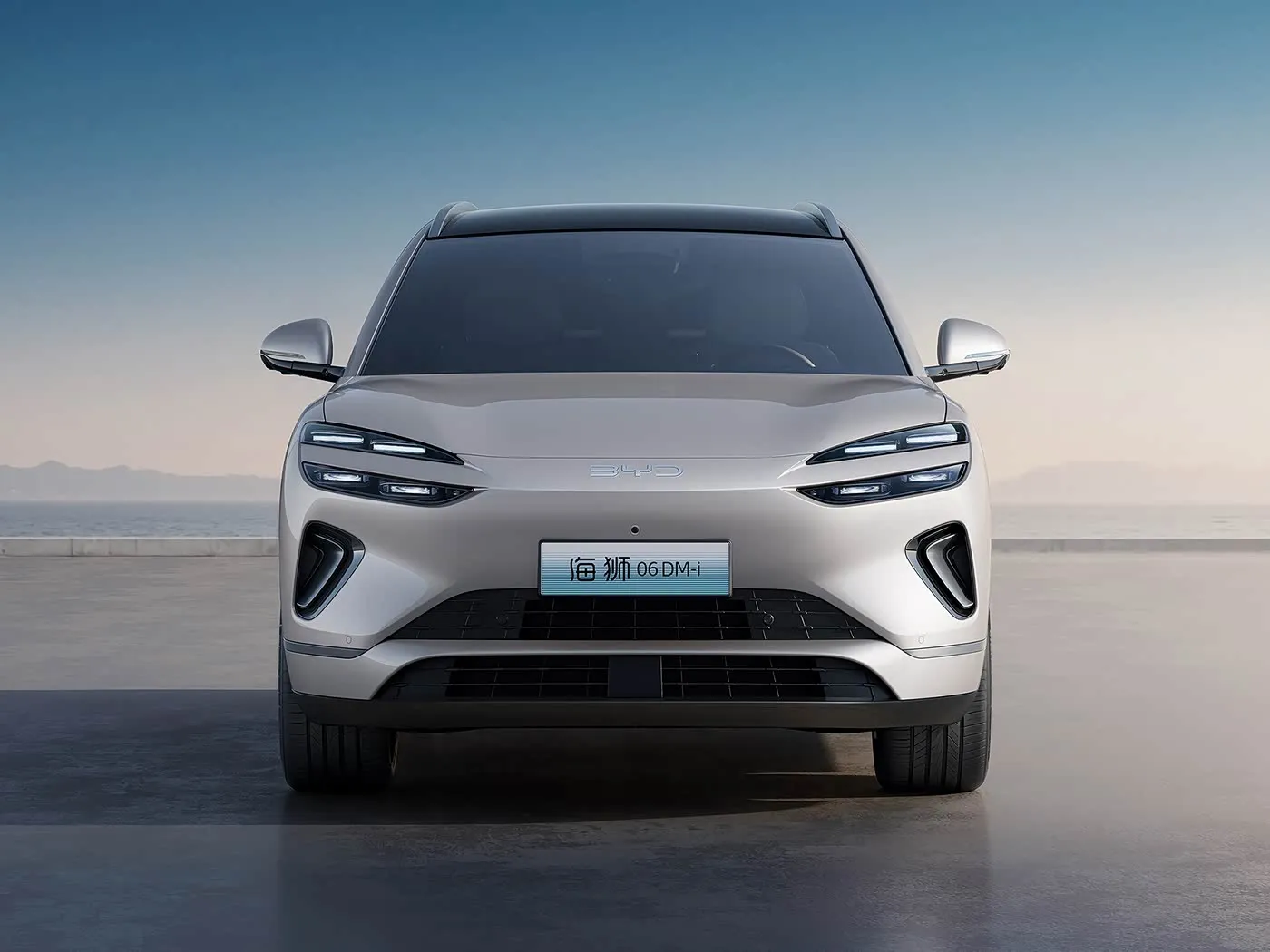 BYD Intare y'Inyanja 06 Imbaraga ebyiri (EV / DM-i) SUV Yoroheje - 520-605km EV Range / 1092km DM-i Range & L2 DiPilot