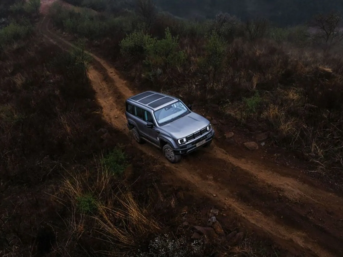 Beijing Off-Road BJ40 Compact Suv 4wd, 85l tank & kamera ya panoramic ndende