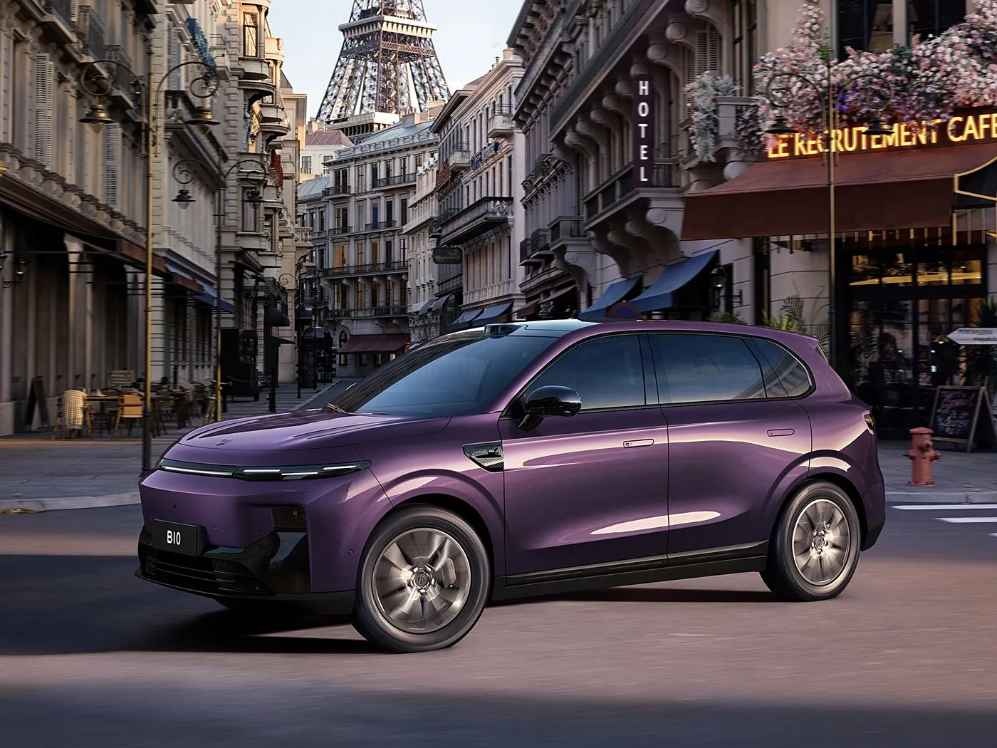 Leapmotor b10 Amashanyarazi Yera Franct SUV hamwe na 511-600km CLTC Range, 14.6 "2.5K Mugaragaza Ibinyabiziga bishya byingufu